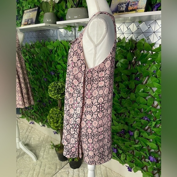 Show Me Your Mumu Dress Women's Size S Rancho Mirage Lace Up Tunic Mini Festival - Picture 6 of 11